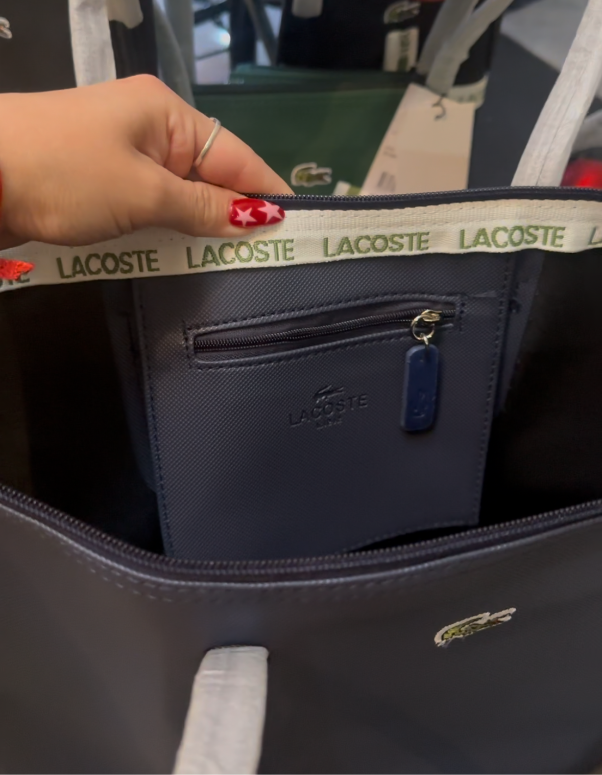 Shopper Lacoste