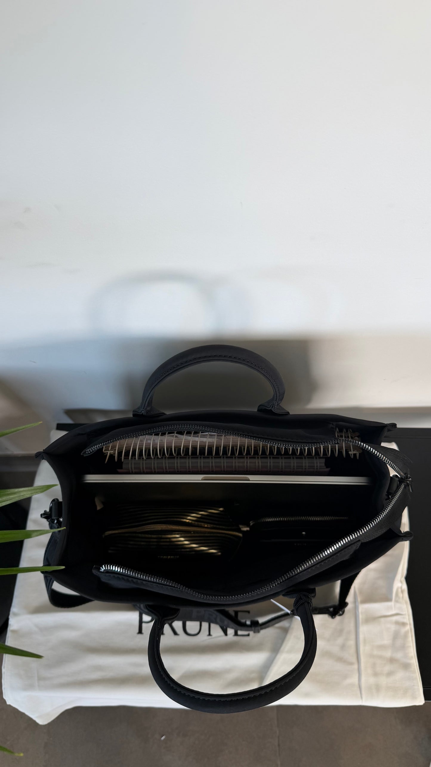 Bolso portfolio Prüne