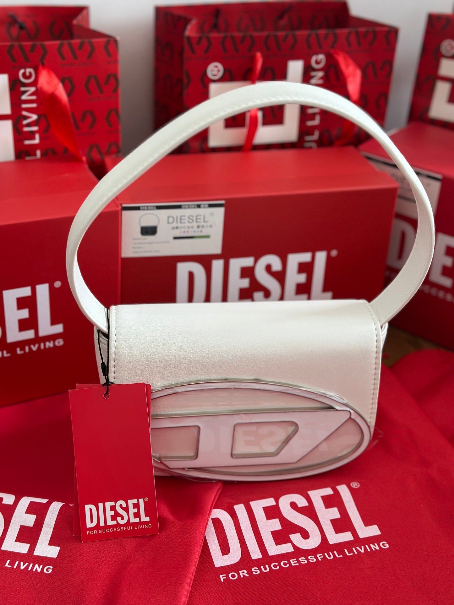 Diesel Bag White