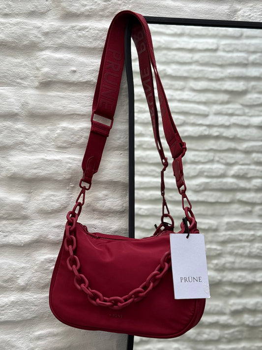 Bandolera Male bordó