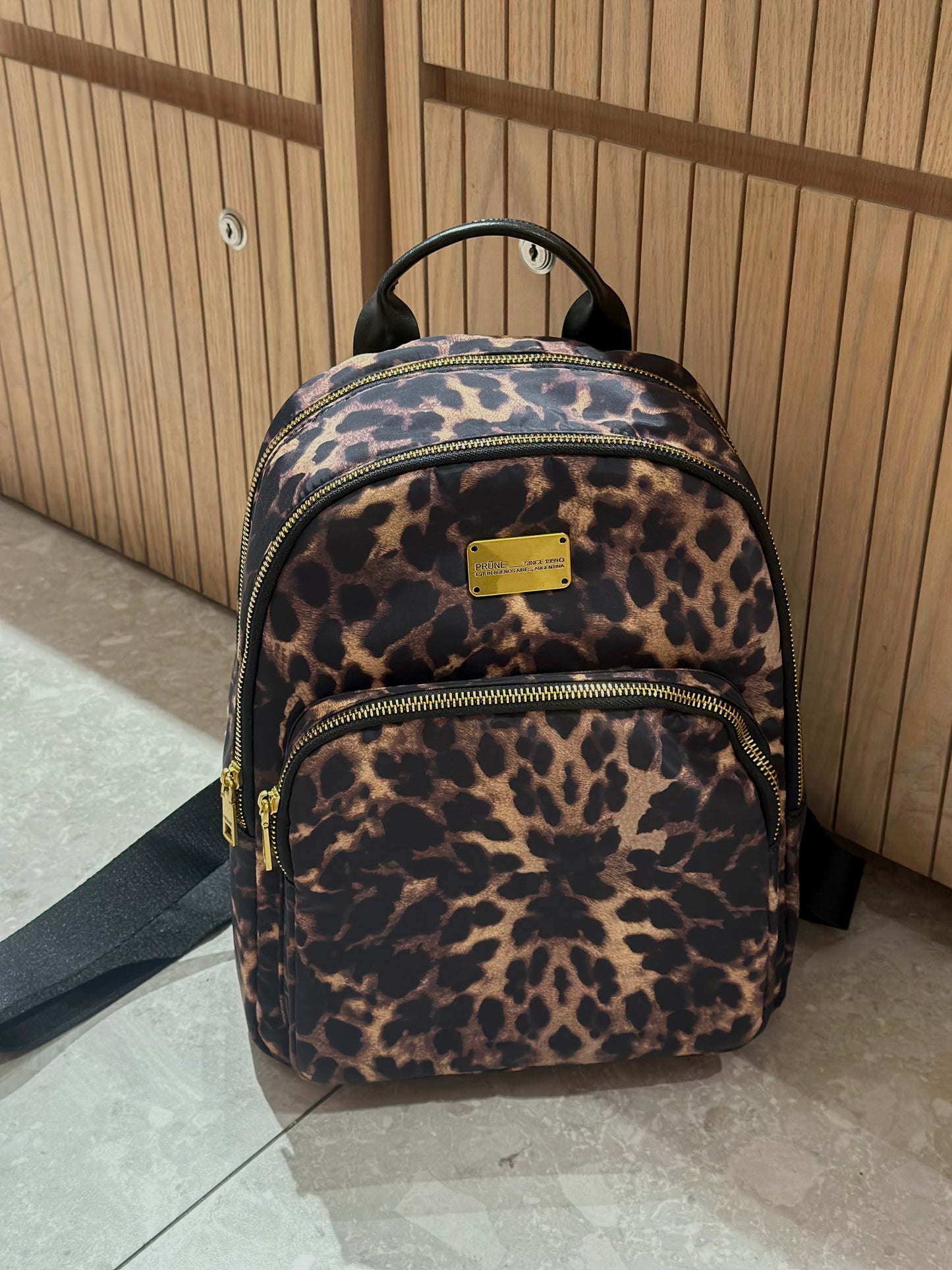 Mochila prüne animal print