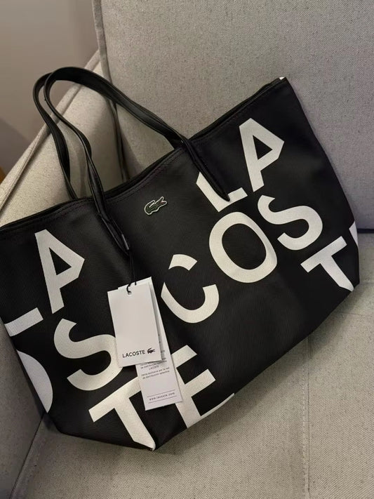Shopper Lacoste letras