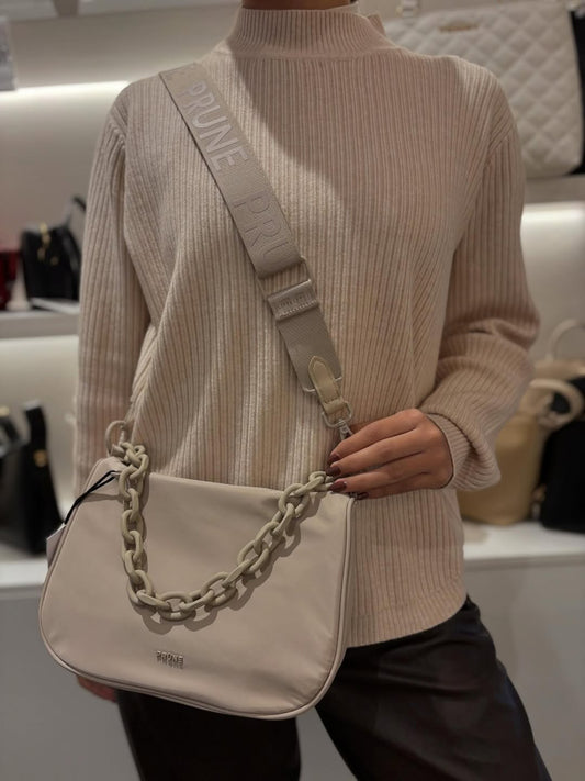 Bandolera Male Beige